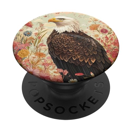 Adler Wildblumen PopSockets Klebender PopGrip Adler Wildblumen PopSockets Klebender PopGrip von Usa American Accessories