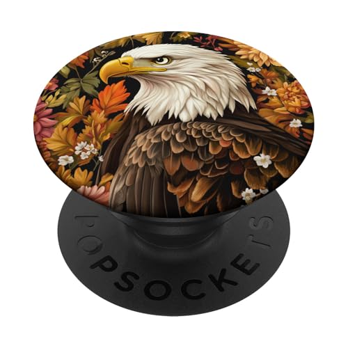 Adler in Wildblumen PopSockets Klebender PopGrip Adler in Wildblumen PopSockets Klebender PopGrip von Usa American Accessories