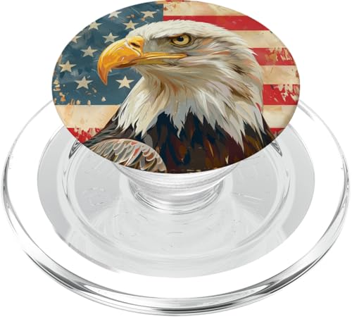 USA-Flagge, patriotisch, 4. Juli Adler PopSockets PopGrip für MagSafe USA-Flagge, patriotisch, 4. Juli Adler PopSockets PopGrip für MagSafe von Usa American Accessories