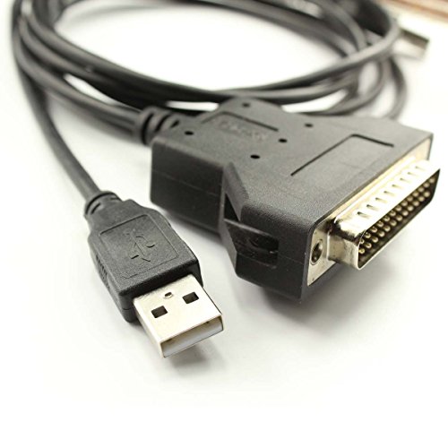 DB25 Serial Drucker Adapter Konverter Kabel mit silabs CP2102 USB RS232 Für Bar Code Printer Scanner Kabel 150 cm von usangreen