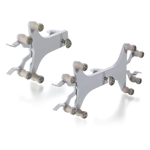 Usbeck Aluminium Bürettenklemme für 2 Büretten, mit Rollenhalterung Usbeck Aluminium Bürettenklemme für 2 Büretten, mit Rollenhalterung von Usbeck