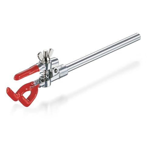Usbeck Flexstativ mit 0-40mm Dreifingerklemme, Vernickelt, Kunststoffbeschichtet von Usbeck