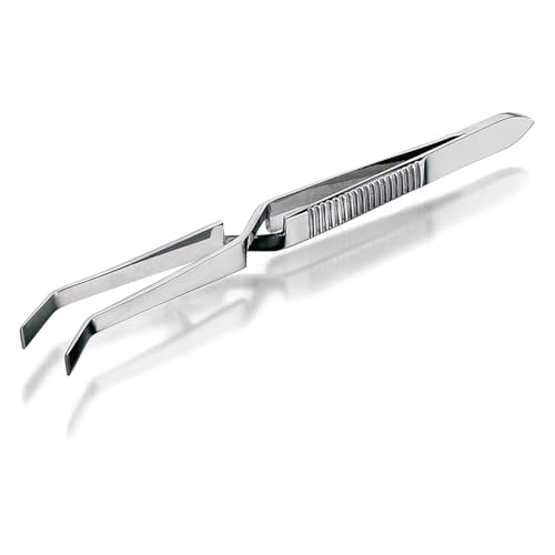 Usbeck Rostfrei Pinzette, Selbstspannend, Gebogen Usbeck Rostfrei Pinzette, Selbstspannend, Gebogen von Usbeck