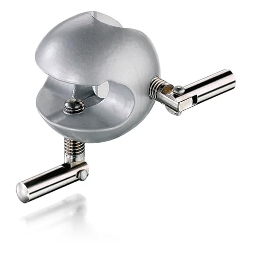 Usbeck Zinkdruckguss Kugelmuffe für Stäbe bis 13mm, Vernickelt von Usbeck