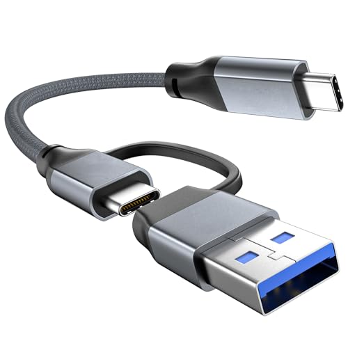UseBean USB C Kabel 240W 0.2M,USB C 3.2 Gen2 Ladekabel 20Gbps Datenkabel,4K@60Hz Videoausgang,USB A/C auf USB C Schnellladekabel,Typ C Ladegerät für iPhone 15 iPad Pro/Air MacBook Galaxy S23 von UseBean