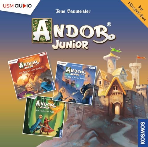 Andor Junior Hörbox Folge 1-3 (3 Audio-Cds) von Usm Verlag (Rough Trade)