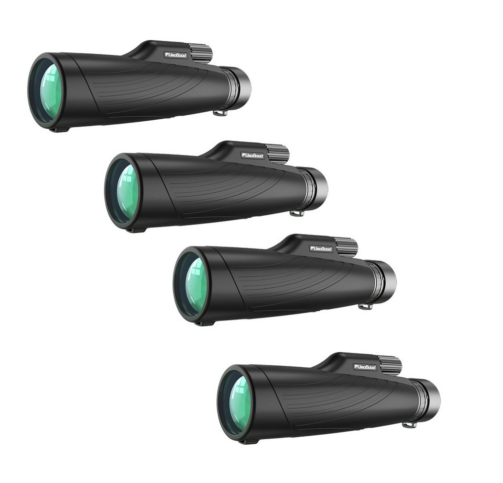 Usogood 12x52 Monokular Teleskop Erwachsene,HD Monokular Fernrohr Monokular (mit BAK4 Prisma und FMC Beschichtung für Vogelbeobachtung,Jagd,Wandern) von Usogood