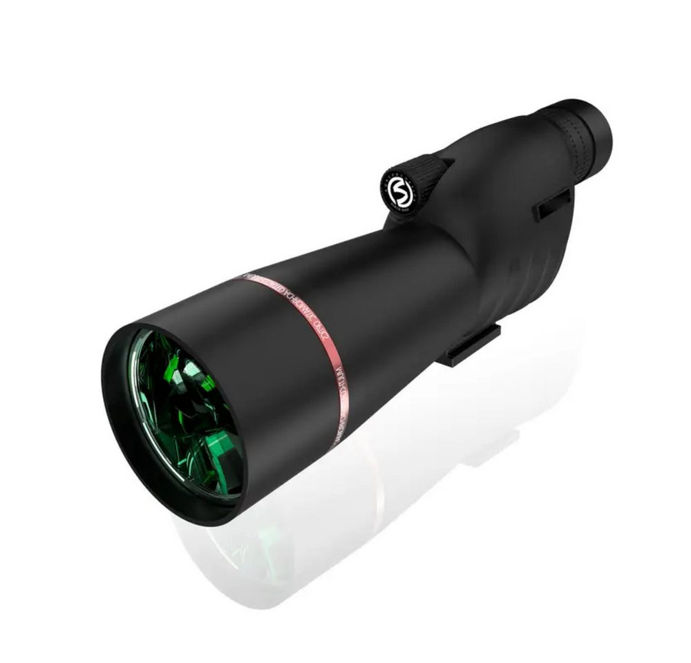 Usogood Spektiv Vogelbeobachtung mit weitem Sichtfeld und Stativ, 25-75x60 Spektiv (Smartphone Adapter, Bak4, FMC-Multi-Schicht-Beschichtung, HD) von Usogood