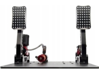 Simagic P2000 Hydraulic 2-Pedal Set 200KG Loadcell - Crimson Edition (P2000-S200RF) von Usorteret