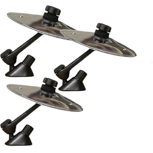 Car Crash Becken Air Vent, Auto Crash Becken LüFtungsschlitz Metall Auto Vent Clips Finger Mini Trommel FüR Dekoration (3 PCS) von Usper