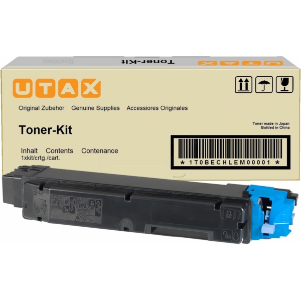 Original Utax 1T02NSCUT0 / PK5012C Toner cyan Original Utax 1T02NSCUT0 / PK5012C Toner cyan von Utax