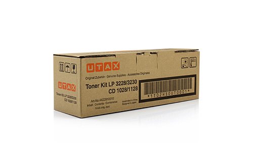 Original Utax 4422810010 / CD 1028, für LP 3228 Premium Drucker-Kartusche, Schwarz, 7200 Seiten von Utax
