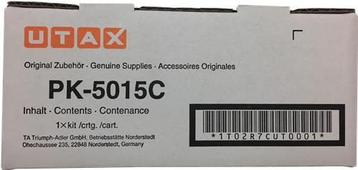 UTAX PK-5015C - Cyan - Original - Tonerpatrone - für Triumph-Adler P-C2650DW (PK-5015C) von Utax