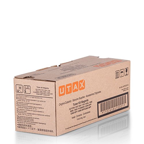 UTAX Toner CDC1726 für Laserdrucker, Magenta, Laser, CDC1726, Schwarz, 5-35 °C von Utax