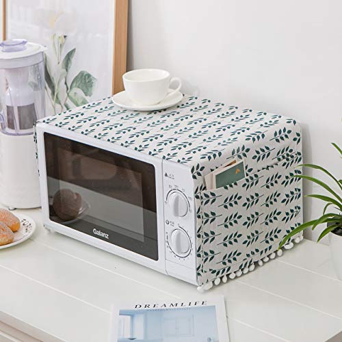 Grün bedruckte Mehrzweck-Anti-Rutsch Mikrowelle Ofen Staubschutz Dekorative Küche Ofen Abdeckung Handtuch von Utobanh