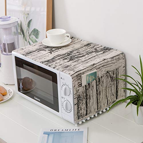 Utobanh Schwarz und Weiß Grau Anti-Rutsch Mikrowelle Ofen Staubschutz Dekorative Küche Ofen Abdeckung Abdeckung Utobanh Schwarz und Weiß Grau Anti-Rutsch Mikrowelle Ofen Staubschutz Dekorative Küche Ofen Abdeckung Abdeckung von Utobanh