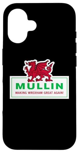 Mullin macht Wrexham wieder großartig Hülle für iPhone 16 Mullin macht Wrexham wieder großartig Hülle für iPhone 16 von Utopia Sport Wrexham Shop