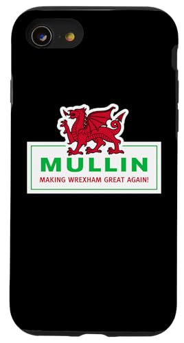 Mullin macht Wrexham wieder großartig Hülle für iPhone SE (2020) / 7 / 8 von Utopia Sport Wrexham Shop