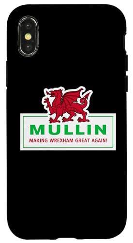 Mullin macht Wrexham wieder großartig Hülle für iPhone X/XS Mullin macht Wrexham wieder großartig Hülle für iPhone X/XS von Utopia Sport Wrexham Shop