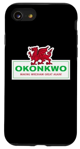 Okonkwo macht Wrexham wieder großartig Hülle für iPhone SE (2020) / 7 / 8 von Utopia Sport Wrexham Shop