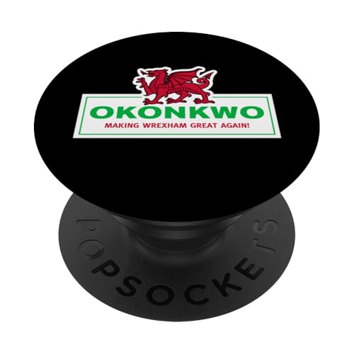 Okonkwo macht Wrexham wieder großartig PopSockets Klebender PopGrip von Utopia Sport Wrexham Shop