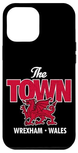 The Town Wrexham Wales, walisischer Drache, Used-Look Hülle für iPhone 12 Pro Max The Town Wrexham Wales, walisischer Drache, Used-Look Hülle für iPhone 12 Pro Max von Utopia Sport Wrexham Shop