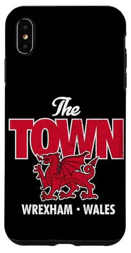 The Town Wrexham Wales, walisischer Drache, Used-Look Hülle für iPhone XS Max The Town Wrexham Wales, walisischer Drache, Used-Look Hülle für iPhone XS Max von Utopia Sport Wrexham Shop