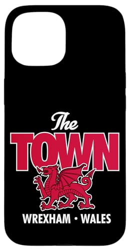 The Town Wrexham Wales, walisischer Drache Hülle für iPhone 15 The Town Wrexham Wales, walisischer Drache Hülle für iPhone 15 von Utopia Sport Wrexham Shop
