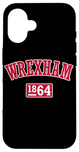 Wrexham 1864 Hülle für iPhone 16 Wrexham 1864 Hülle für iPhone 16 von Utopia Sport Wrexham Shop