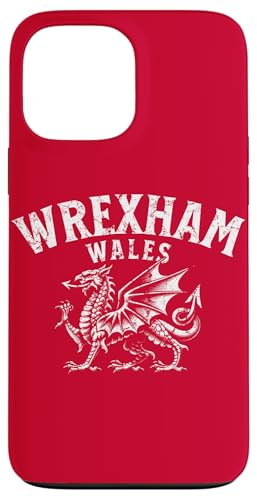 Wrexham Wales, gewölbter walisischer Drache, Used-Look Hülle für iPhone 13 Pro Max Wrexham Wales, gewölbter walisischer Drache, Used-Look Hülle für iPhone 13 Pro Max von Utopia Sport Wrexham Shop