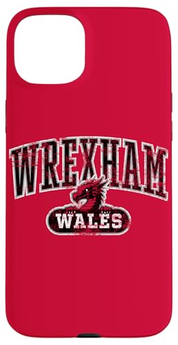 Wrexham Wales Peeking Wales, walisischer Drache, Used-Look, Schwarz Hülle für iPhone 15 Plus Wrexham Wales Peeking Wales, walisischer Drache, Used-Look, Schwarz Hülle für iPhone 15 Plus von Utopia Sport Wrexham Shop