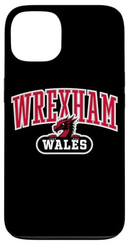 Wrexham Wales Peeking Walisischer Drache, roter Druck Hülle für iPhone 13 von Utopia Sport Wrexham Shop