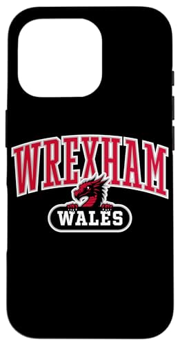 Wrexham Wales Peeking Walisischer Drache, roter Druck Hülle für iPhone 16 Pro Wrexham Wales Peeking Walisischer Drache, roter Druck Hülle für iPhone 16 Pro von Utopia Sport Wrexham Shop
