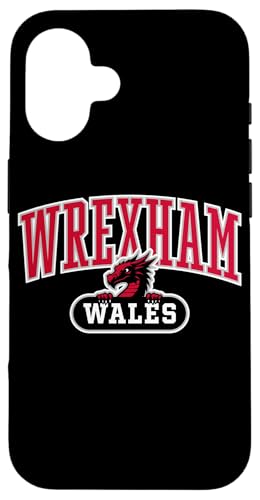 Wrexham Wales Peeking Walisischer Drache, roter Druck Hülle für iPhone 16 Wrexham Wales Peeking Walisischer Drache, roter Druck Hülle für iPhone 16 von Utopia Sport Wrexham Shop