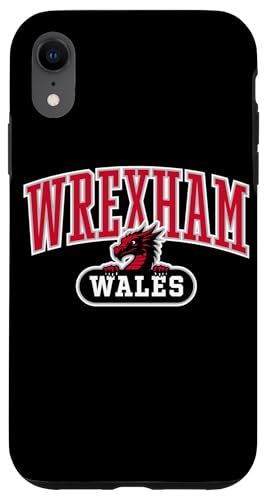 Wrexham Wales Peeking Walisischer Drache, roter Druck Hülle für iPhone XR von Utopia Sport Wrexham Shop