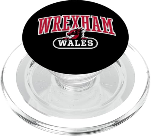 Wrexham Wales Peeking Walisischer Drache, roter Druck PopSockets PopGrip für MagSafe Wrexham Wales Peeking Walisischer Drache, roter Druck PopSockets PopGrip für MagSafe von Utopia Sport Wrexham Shop