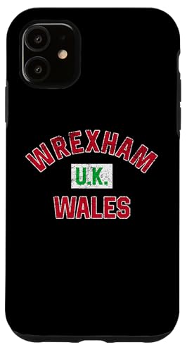 Wrexham Wales UK Distressed Print Hülle für iPhone 11 Wrexham Wales UK Distressed Print Hülle für iPhone 11 von Utopia Sport Wrexham Shop