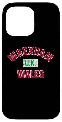 Wrexham Wales UK Distressed Print Hülle für iPhone 14 Pro Max Wrexham Wales UK Distressed Print Hülle für iPhone 14 Pro Max von Utopia Sport Wrexham Shop