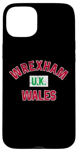 Wrexham Wales UK Distressed Print Hülle für iPhone 15 Plus Wrexham Wales UK Distressed Print Hülle für iPhone 15 Plus von Utopia Sport Wrexham Shop