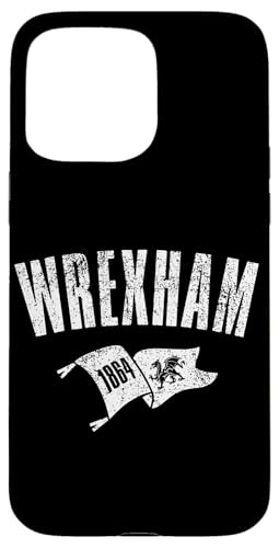 Wrexham Wales Walisischer Drachen-Wimpel, Used-Look Hülle für iPhone 15 Pro Max Wrexham Wales Walisischer Drachen-Wimpel, Used-Look Hülle für iPhone 15 Pro Max von Utopia Sport Wrexham Shop