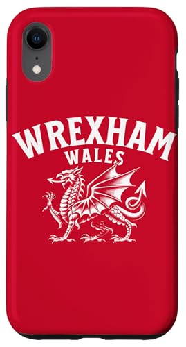Wrexham Wales gewölbt über walisischen Drachen Hülle für iPhone XR von Utopia Sport Wrexham Shop