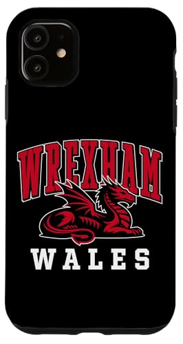 Wrexham Wales sitzender walisischer Drache Hülle für iPhone 11 Wrexham Wales sitzender walisischer Drache Hülle für iPhone 11 von Utopia Sport Wrexham Shop