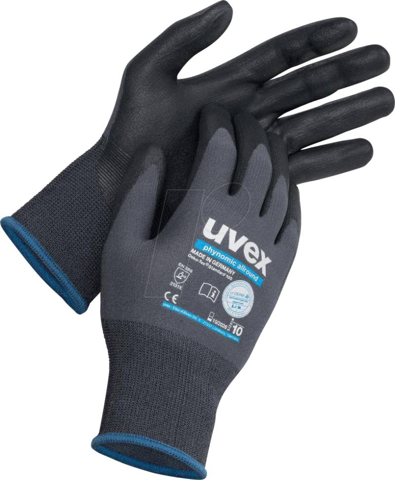 UVEX 6004906 - Schutzhandschuh uvex phynomic allround 60049 Größe 6 von Uvex