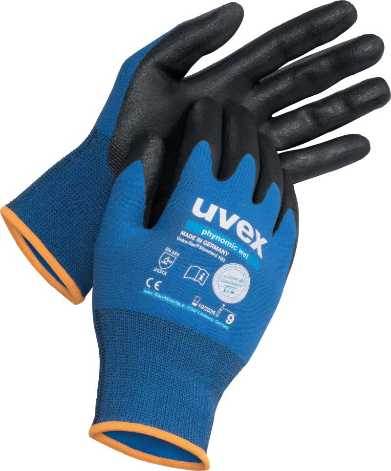 UVEX 6006011 - Schutzhandschuh uvex phynomic wet 60060 Größe 11 von Uvex
