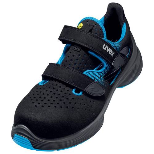 Uvex 1 G2 6828048 Sicherheitssandale S1 Schuhgröße (EU): 48 Blau, Schwarz 1 Paar von Uvex