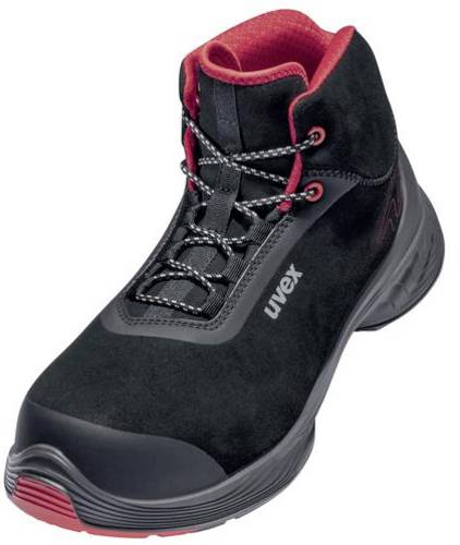 Uvex 1 G2 6839242 ESD Sicherheitsstiefel S3 Schuhgröße (EU): 42 Rot-Schwarz 1 Paar von Uvex