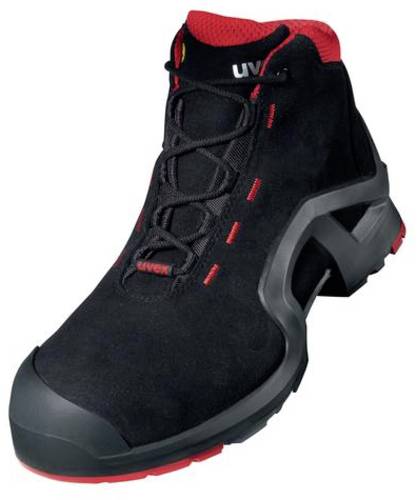 Uvex 1support 8517248 ESD Sicherheitsstiefel S3 Schuhgröße (EU): 48 Rot/Schwarz 1 Paar von Uvex