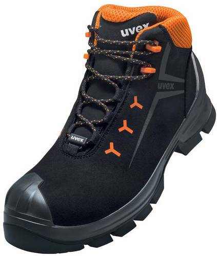 Uvex 2 GTX MACSOLE® 6525241 ESD Sicherheitsstiefel S3 Schuhgröße (EU): 41 Schwarz, Orange 1 Paar von Uvex