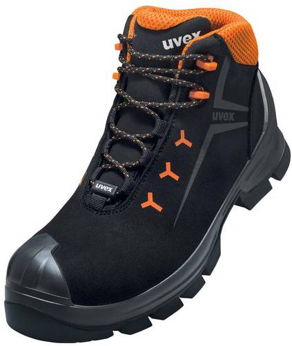 Uvex 2 GTX MACSOLE® 6525242 ESD Sicherheitsstiefel S3 Schuhgröße (EU): 42 Schwarz, Orange 1 Paar von Uvex