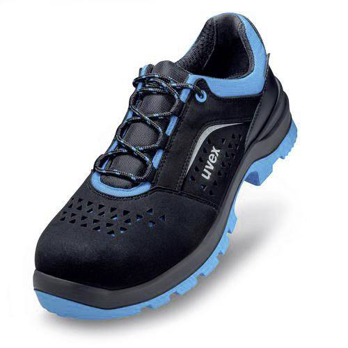 Uvex 2 xenova® 9554841 ESD Sicherheitsschuh S1 Schuhgröße (EU): 41 Schwarz, Blau 1 Paar von Uvex